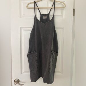 Free people hot shot romper onesie shorts M